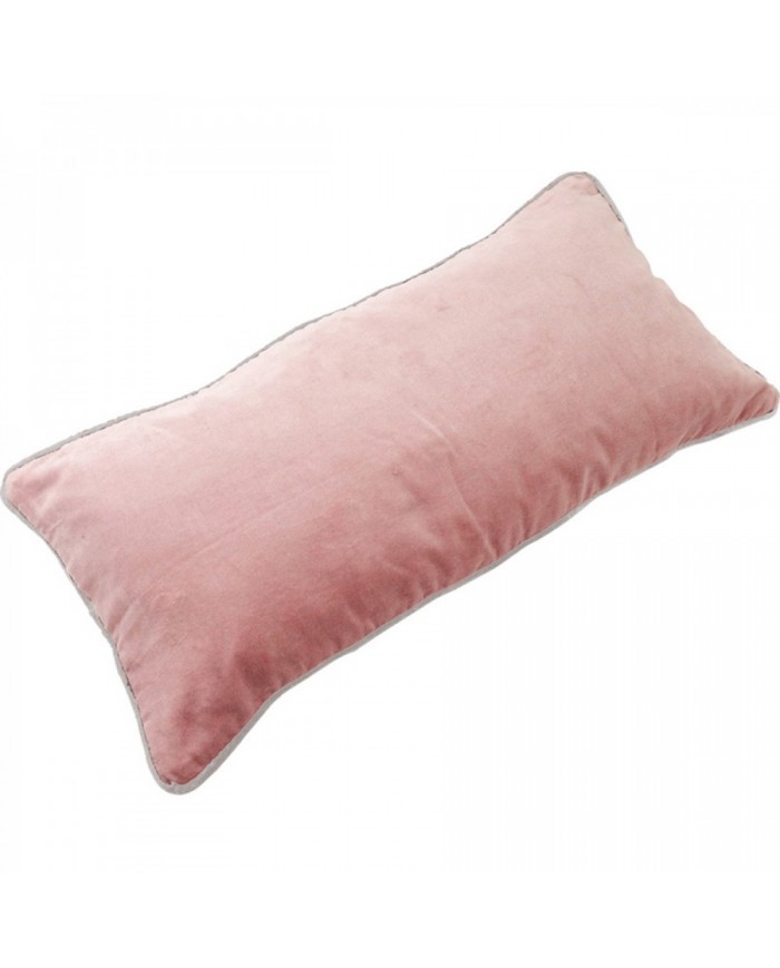 Cojín terciopelo rosa