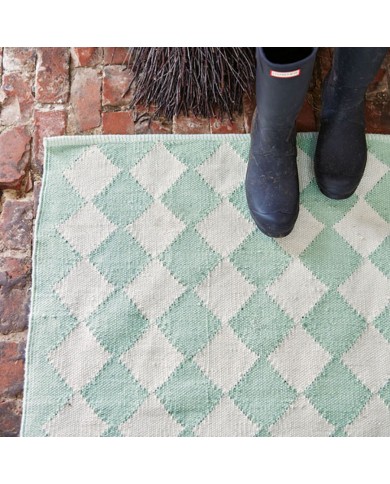 Alfombra Diamond verde
