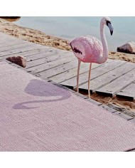 Alfombra Topos rosa