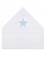 Cabecero casa con estrella