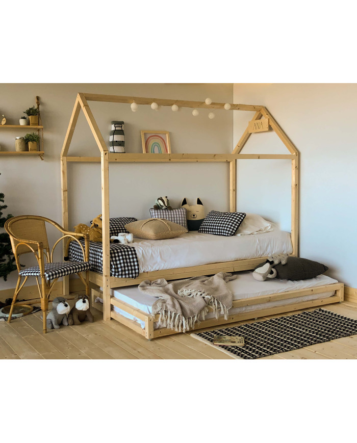 Cama casita con cajón cama nido