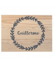 Cuadro Wimbledon madera natural
