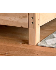 Cama casita frontal funcional