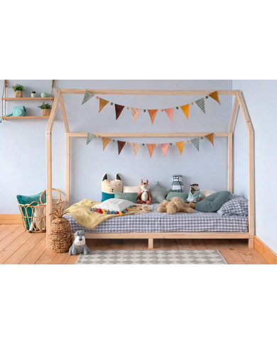 Cama Casita Montessori Elevable