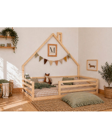 Cama cabaña lateral funcional