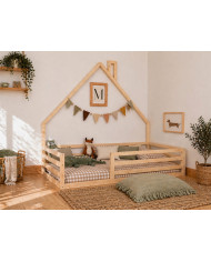 Cama cabaña lateral funcional