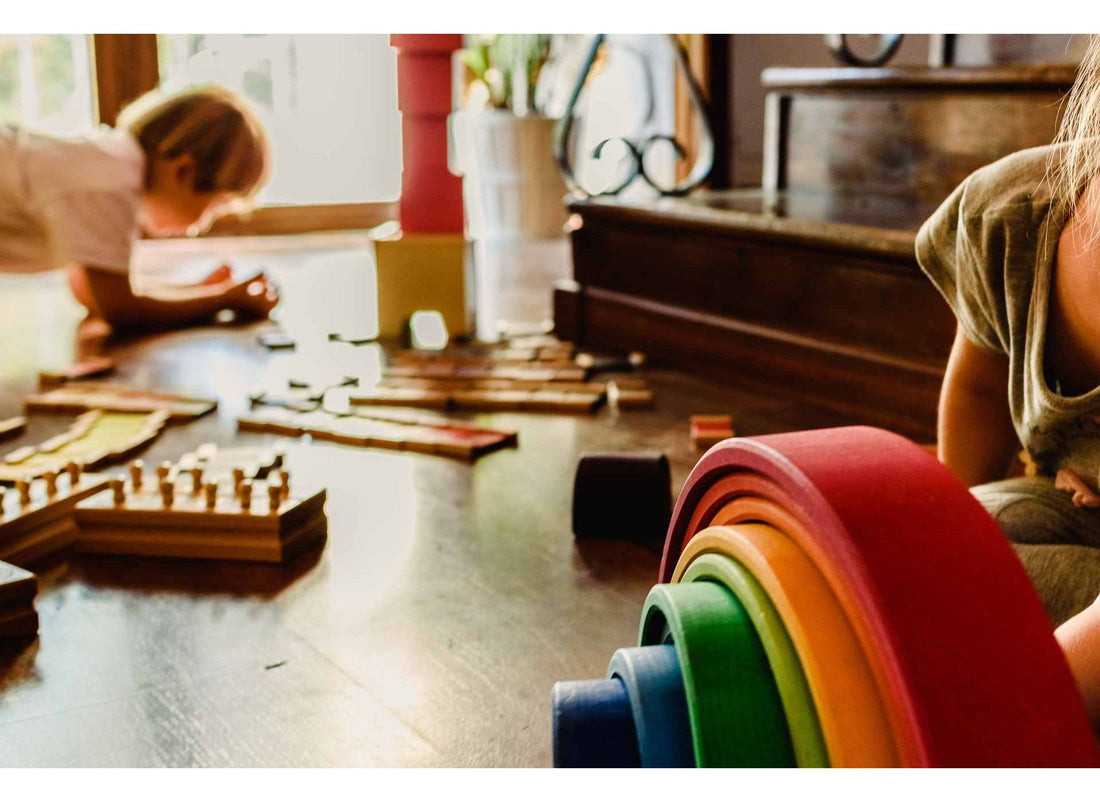 Guía de juguetes Montessori para niños de 3 años