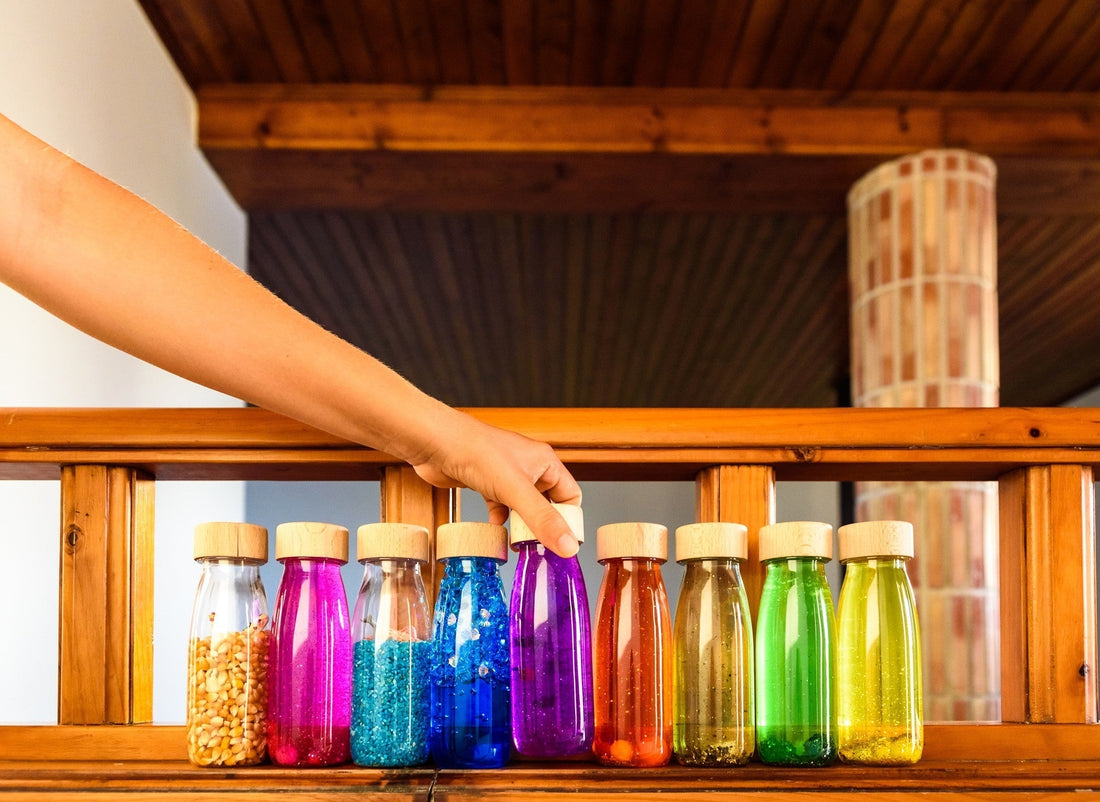Botella de la calma Montessori: qué es y cómo hacerla