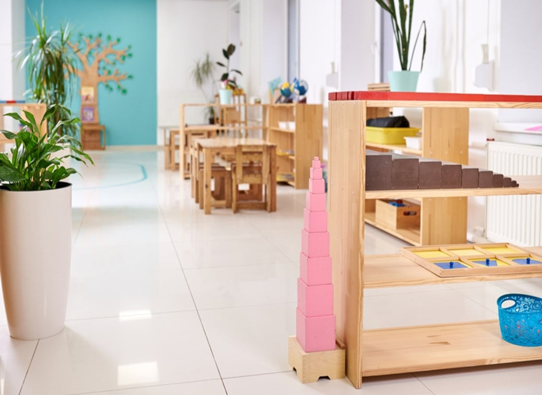 Organización adecuada del aula según el método Montessori