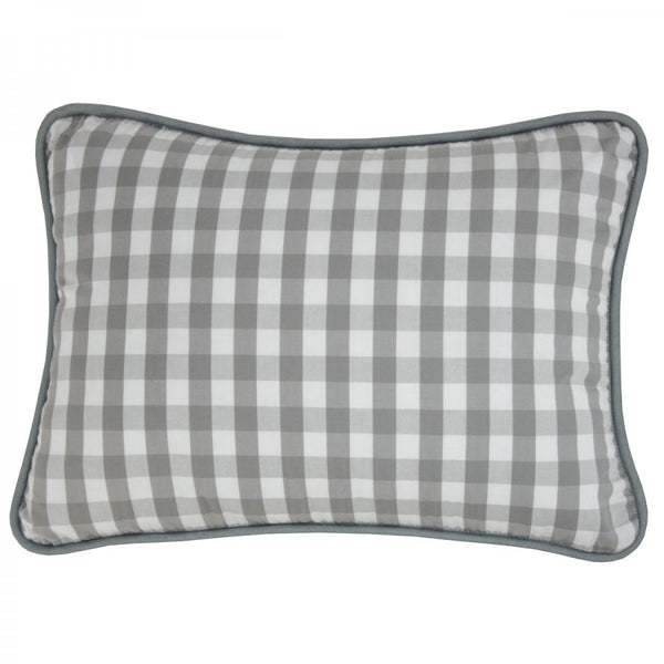 Cojín Vichy Gris