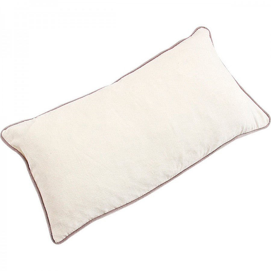 Cojín terciopelo crema