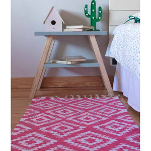Alfombra Étnica Fucsia