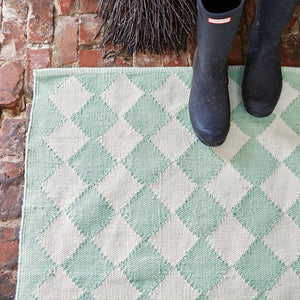 Alfombra Diamond verde