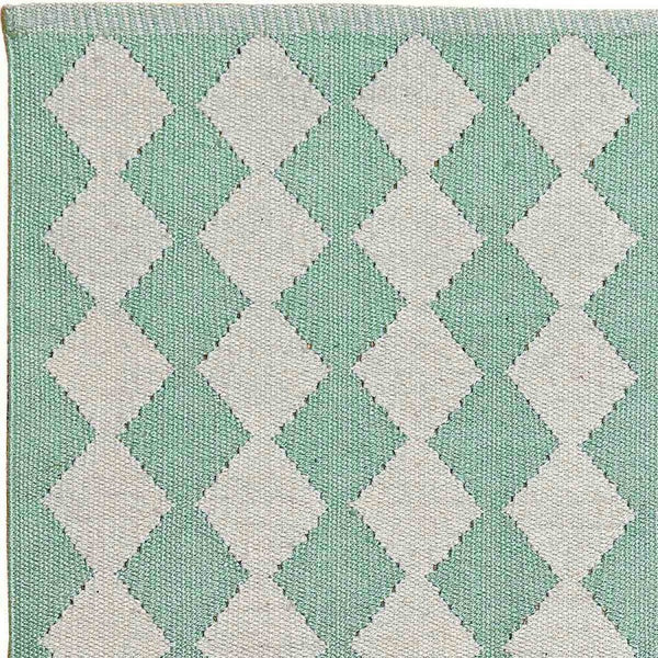 Alfombra Diamond verde