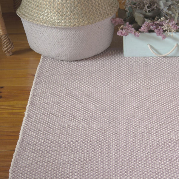 Alfombra Topos rosa