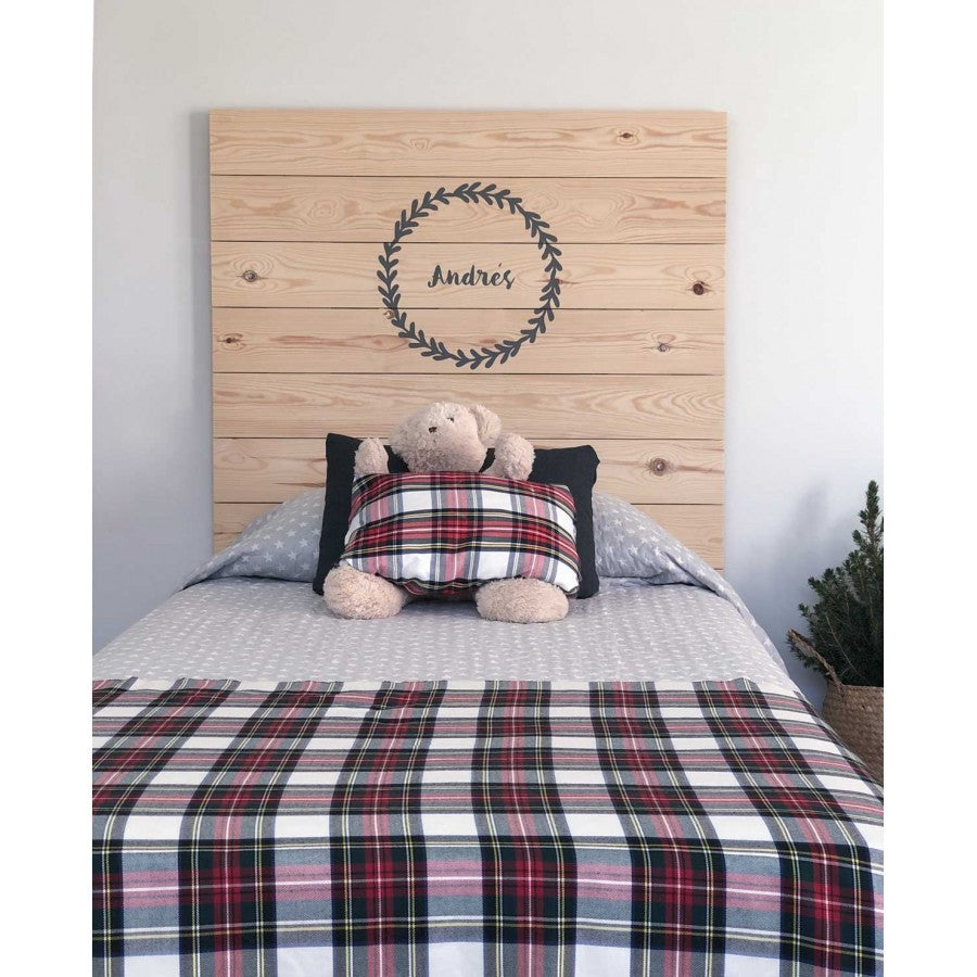 Cabecero Wimbledon madera natural