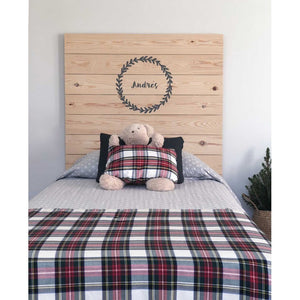 Cabecero Wimbledon madera natural