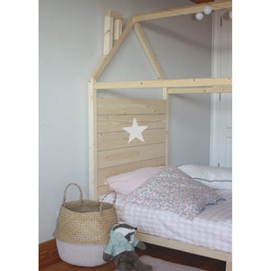 Cabecero Cama Casita y cabaña Montessori