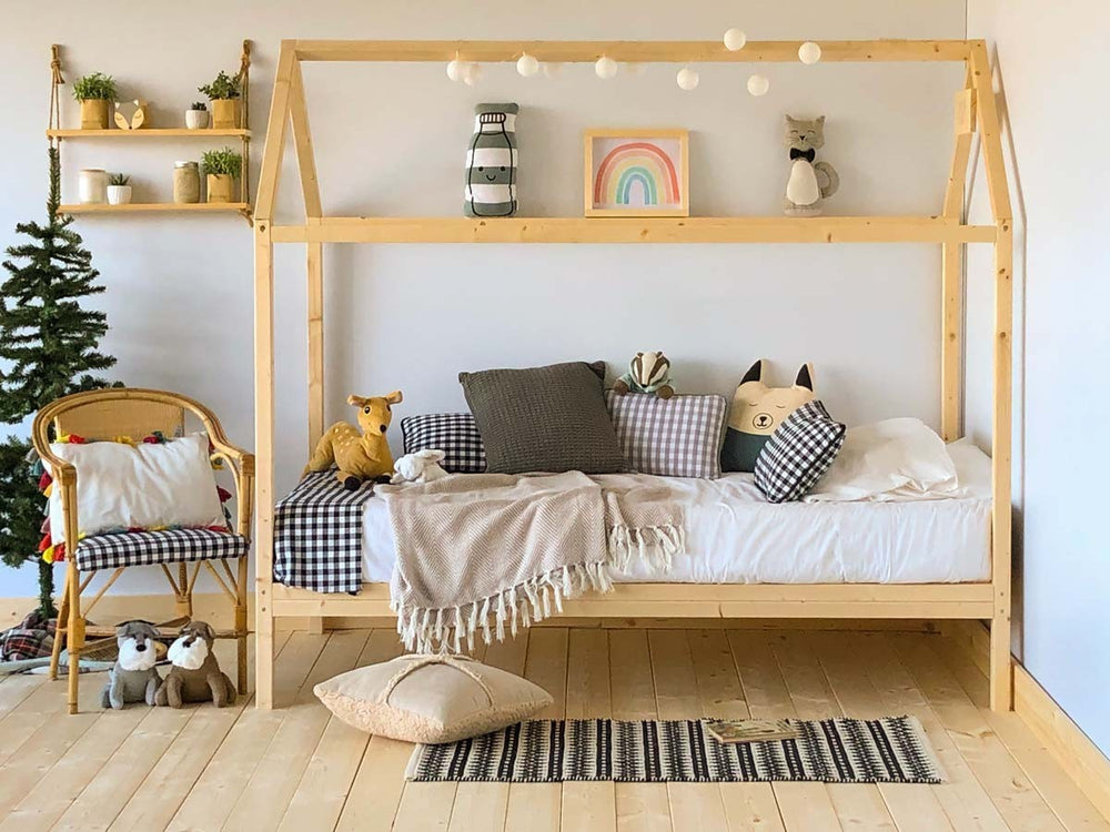 Cama Casita Montessori Evolutiva