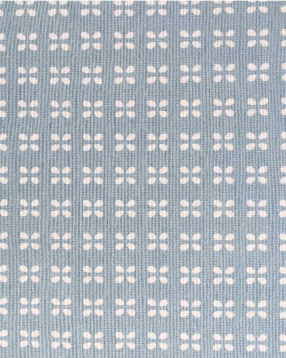 Tipi pétalos fondo azul