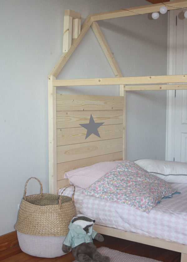 Cabecero Cama Casita y cabaña Montessori