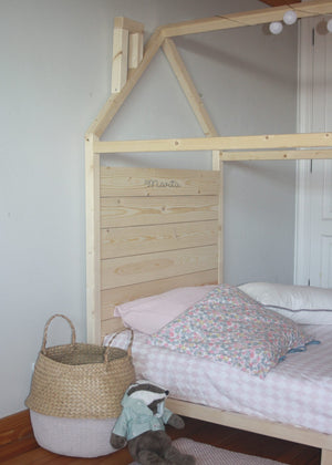 Cabecero Cama Casita y cabaña Montessori
