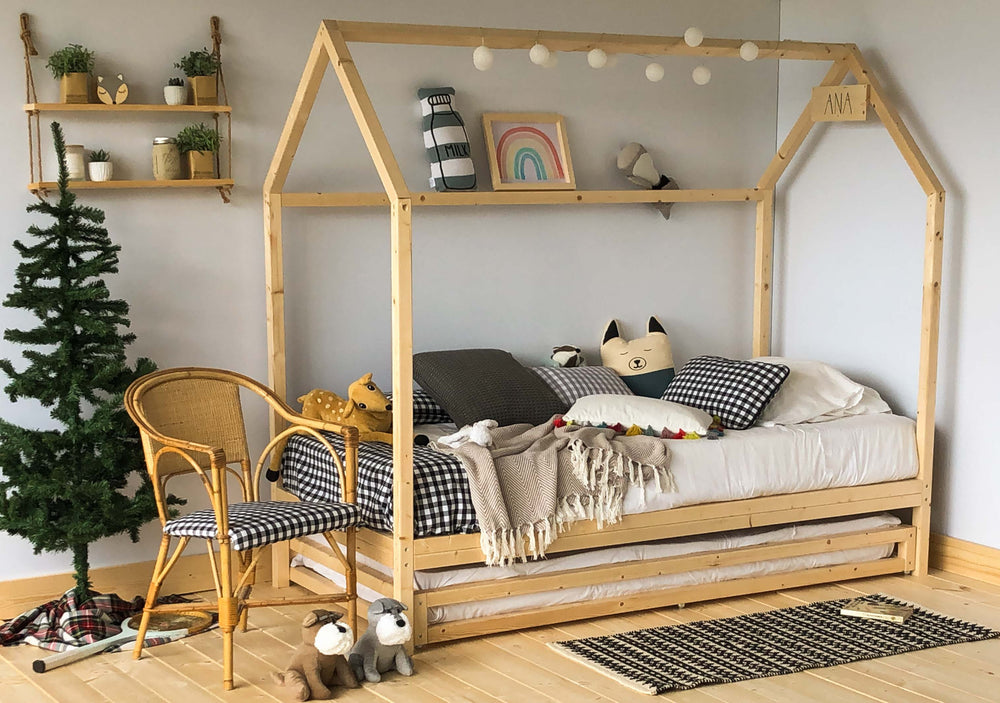 Cama casita con cajón cama nido