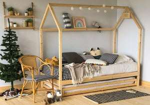 Cama casita con cajón cama nido