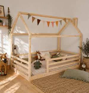 Cama funcional casita