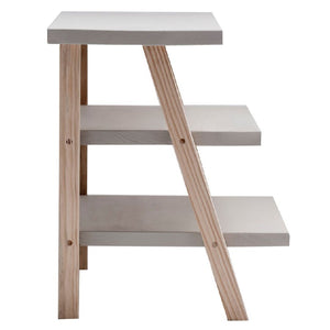 Mesilla escalera gris
