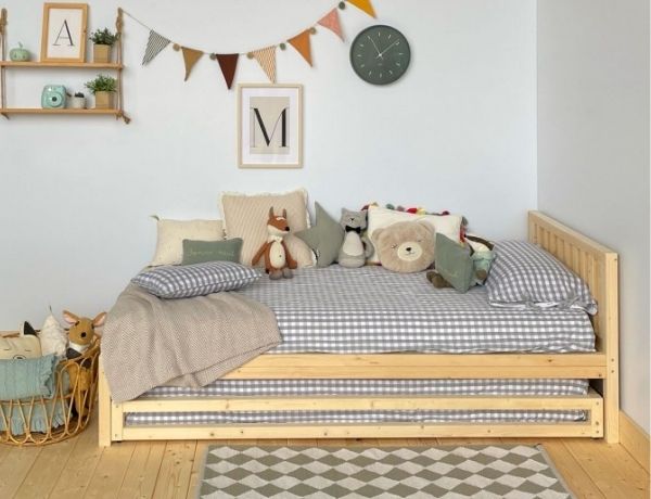 Cama clásica con cajón cama nido