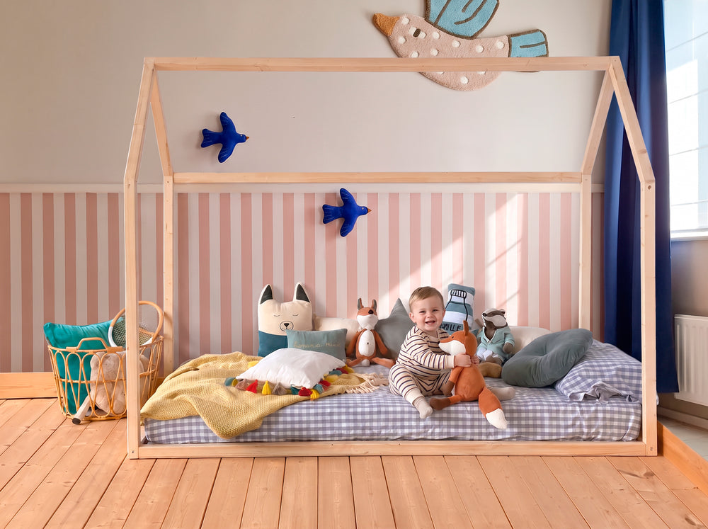 Cama Casita Montessori Elevable