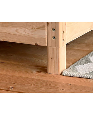 Cama Montessori funcional clásica con cajón cama nido