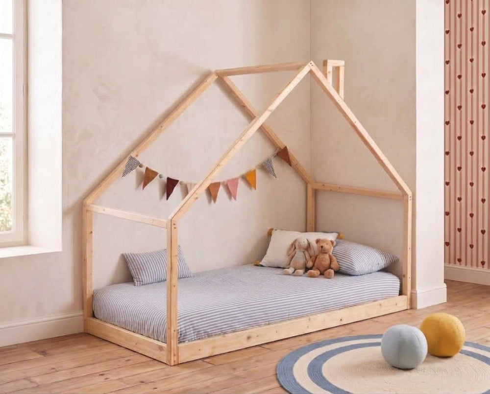 Cama Montessori Evolutiva Cabaña