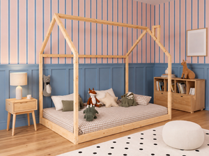 Cama Casita Montessori Evolutiva