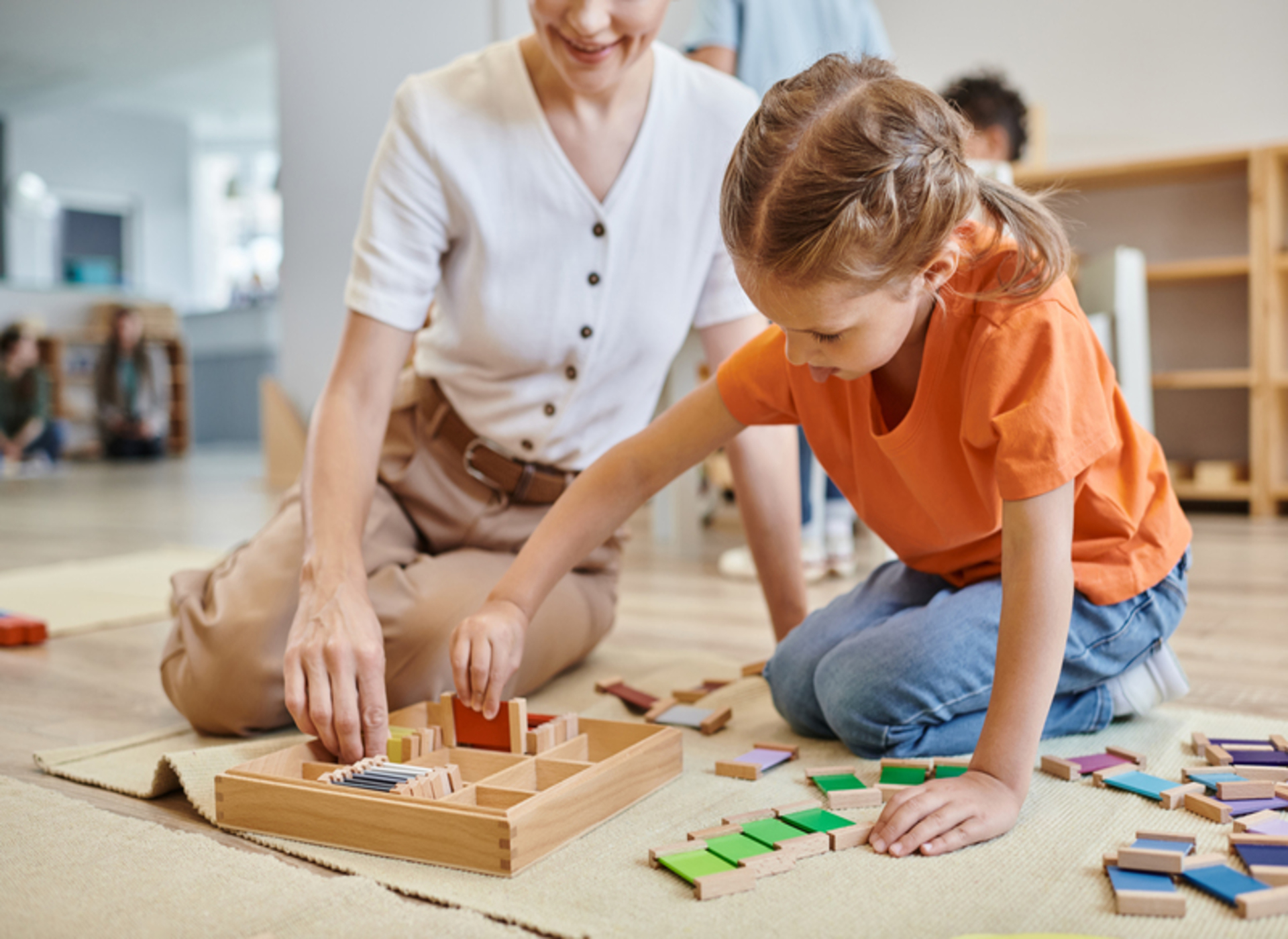 El paso de lo concreto a lo abstracto en las matemáticas Montessori