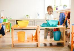Muebles Montessori para bebés: innovación para su desarrollo