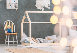 Camas a ras de suelo: estilo y comodidad en el dormitorio infantil